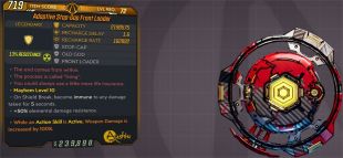 ⭐[PC/XB/PS] M10/L72 - ADAPTIVE SHIELD 2.19 MILL SHIELDS - 5S IMMUNE, 50% ELE RES, 60% HP RSRV..⭐ - image