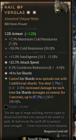 2GA Hail of Verglas (87/100) ✷8 Ice Shards ✷22.5% Attack Speed - image