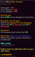 LEVEL 100 Legendary Ender Dragon (Non Tier-Boosted) - image