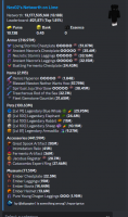 13.1B Unsoul 11.1B. Full acess Account Maxed Hyperion 10B in purce 220 lvl sb - image