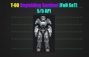 T-60 Unyielding Sentinel [Full SeT] [5/5 AP][Power Armor] - image