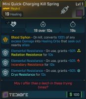 ⭐[MODDED] L1 KILL SPRING - ON USE +50% ALL RES 10s - ON USE ALL ELE IMMUNE 3s - ON USE SHOCK SPLAT⭐ - image