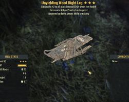 Unyielding Sneak Wood Armor Set + Wood Helmet [Action Point refresh speed] - image
