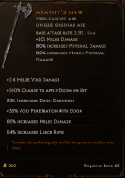 Apathy's Maw - Gifting or Trade - image