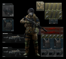 GRENADE LAUNCHER SET / GP-25 "Kostyor" / Ak-74N / Exfil / Hexatac (HPC) - image