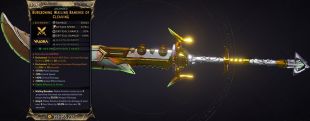 ⭐[MODDED] L40 WAILING BANSHEE - 30.443 DMG (+POISON DMG) - 570% MELEE DMG - 530 STATUS CHANCE⭐ - image