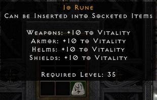 Io Rune - Non-ladder Hardcore - image
