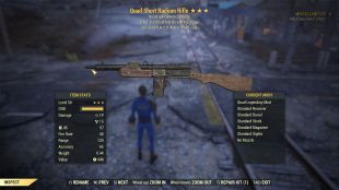 Quad Radium Rifle [V.A.T.S. critical shots do +50% damage | 25% less V.A.T.S. Action Point cost] - image