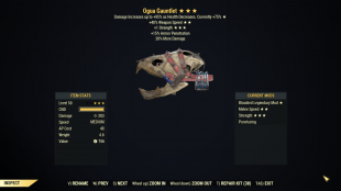 [PC] Bloodied Ogua Gauntlet (+25% Weapon Speed / +1 Strength) - image