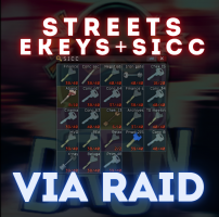 NEW WIPE! STREETS all Keys + | S I C C | Organizing pouch | F2F delivery - image