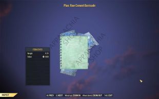 Plan Raw Cement Barricade [Treasure Hunter Event] - image