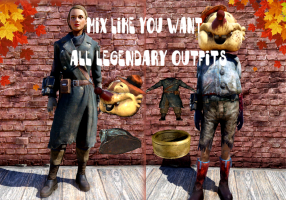 ⭐[PC] MIX LIKE YOU WANT [ALL LEGENDARY OUTFITS] 34 ITEMS [FAST DELIVERY]⭐Wedding ring⭐Captain's Hat⭐ - image