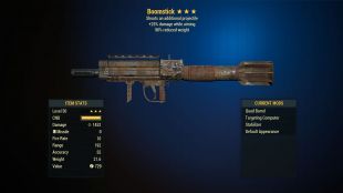 [PS] Boomstick Two Shot Missile launcher (+25% damage while aiming/90% reduced weight) - image