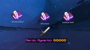 ALL 3 SCROLLS FOR WITHER IMPACT (IMPLOSION, SHADOW WARP, WITHER SHIELD) - image