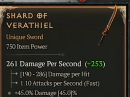 Shard of Verathiel 750 IP Season 10 - image