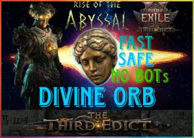 ✅ [ALL PLATFORMS]  Divine Orb⭐ Rise of the Abyssal⭐ POE 2  || SAFE!  || NO BOTs! - image