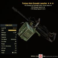 F2515 AUTO GRENADE LAUNCHER / FURIOUS + 40k Caps - image