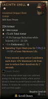 2GA Jacinth Shell (75/100) ✷444 Armor ✷72.6% Total Armor - image