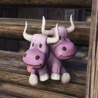 [XBOX] Pink Brahmin Plushie Plan - image