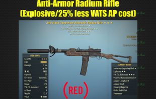 Anti-Armor Radium Rifle (Explosive/25% less VATS AP cost) - image