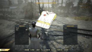 Asylum Worker Uniform Yellow + Asylum Worker Hat Yellow [Outfit Set] - image