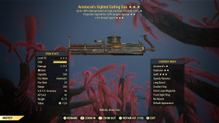 [XBOX] Aristocrat's Explosive Gatling Gun (+15% Reload Speed) - image