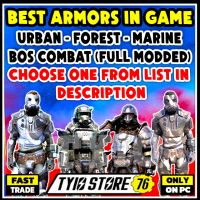 Best armors in fallout 76 Urban - Forest - Marine - bos combat , choose one from list in description - image