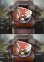 Unyielding Sentinel T-51 Power Armor [5/5 AP Refresh] Top Fully Modified Set - image