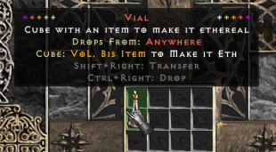 Season 11 SC ! Project Diablo 2 - Vial - image