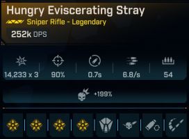 ⭐[MODDED] L50 STRAY - 252K DPS - 6.8s FR - 0.7s RELOAD - MUTUALISM - ASYMPTOTIC - LASER 144K DMG/2s⭐ - image