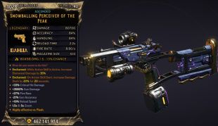 ⭐[MODDED] L40 PERCEIVER - 80.700 DMG (+80.498/S FIRE DMG) - 433 MAGAZINE SIZE!!! - ENCHANTEDx2⭐ - image