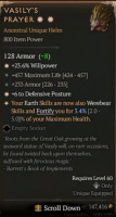 2GA Vasily's Prayer (34/50) ✷6 Defensive Posture ✷23.6% Willpower - image