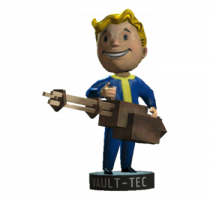 [PS4/PS5] Bobblehead: Big Guns (Heavy Gun Dmg +20%) (x100) - image