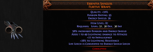 3 SOCKET 45% ACCURACY Hand of Wisdom and Action SPIRAL WRAPS GLOVES AMAZON HUNTRESS MOLTEN BLAST - image