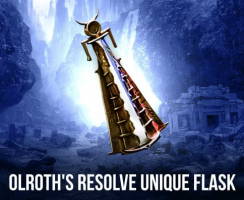 Olroth's Resolve Ultimate Life Flask - image