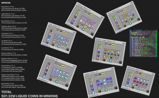 SPECIAL ★ ~2.3B NW | ~990M PURSE (501M IN MINIONS) | FAST SKILLS | 26 MINION SLOTS | PROFILE - image