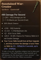 4GA Sunstained War-Crozier + Max Roll - image