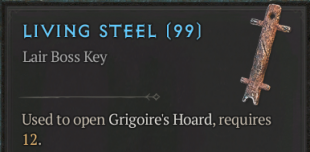 [S9 Softcore] Summoning Materials for Gregoire: 1x Living Steel - image