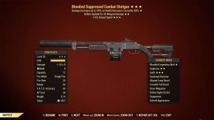 Bloodied Explosive Combat Shotgun (+15% Reload Speed) - image