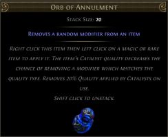 Orb of Annulment | Orb Annulment - image