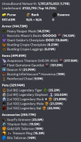 Hypixel skyblock ISLAND/PROFILE ( Networth : 2.55B ( 1.79B UNSOULBOUND / 99% risk free!) - image