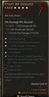 ✷✷✷✷4GA Staff of Endless Rage✷✷✷✷ Max Aspect Season 9 Instant Delivery - image