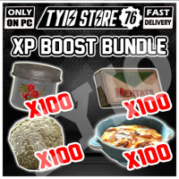XP BUNDLE ( 100 Canned Meat Stew - 100 Cranberry Relish - 100 Brain Bombs - 100 Berry Mentats ) - image
