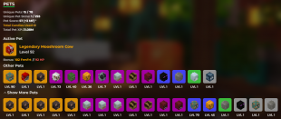 ⭐Vip | 1.2B Networth | 151 SB Lvl | 254M Purse | Hotm 5 | Cata 18 | Slayers 9/9/7/2 | Solo Coop❗ - image