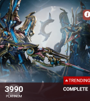 [ALL PLATFORM - NO LOGiN REQUIRED] Caliban Prime COMPLETE PACKS!! 3990+2100 bonus platinum - - image