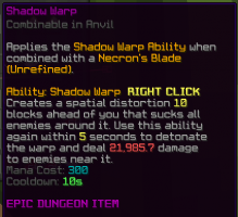 Upgrade Your Hyperion! 3 Scrolls For Wither Impact (Shadow Warp, Wither Shield, Implosion) - image