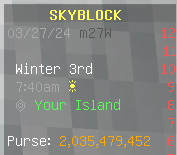 Minecraft Premium Account FULL Access (account with coins and things Hypixel(skyblock)) - image