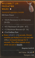 1GA AUMLET | 800 IP / +3 Endless Pyre - image