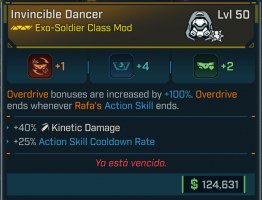Invincible Dancer | Class Mod - image