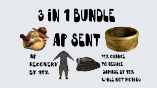 ⭐[PC] AP SENT BUNDLE 3 IN 1 (HUNTER'S LONG COAT+WEDDING RING+TATTERED MOLE HEAD)ACTION POINT REC.⭐ - image
